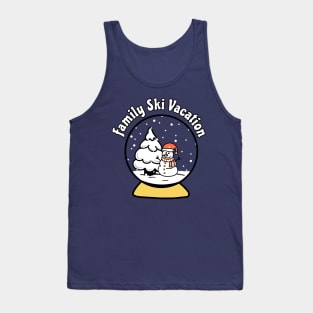 Family Ski Vacation Tank Top